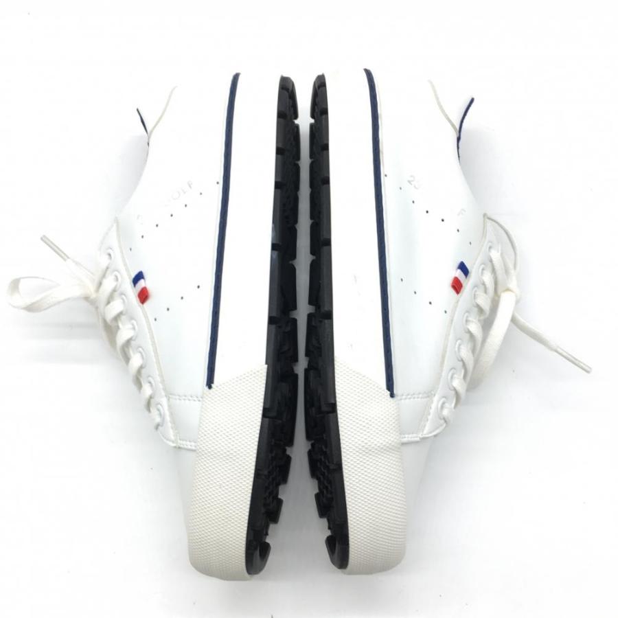 新品】23区ゴルフ ローカットゴルフシューズ 白 SE 1P 1M 0001