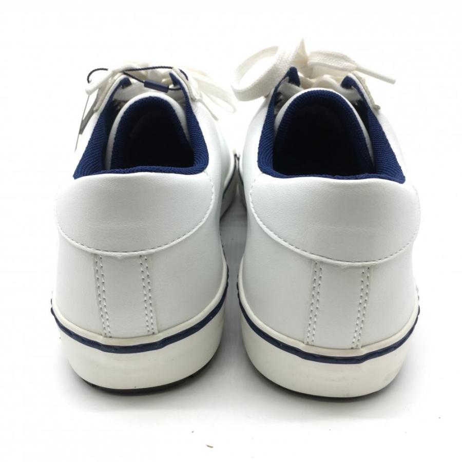 新品】23区ゴルフ ローカットゴルフシューズ 白 SE 1P 1M 0001
