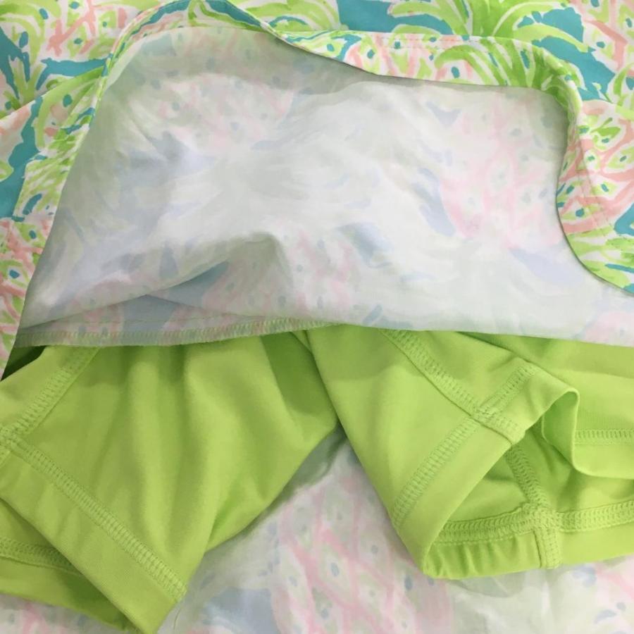 RLX RLXラルフローレン スカート ライトブルー×ライトグリーン