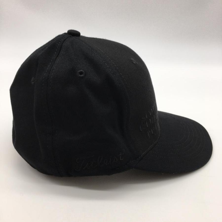 超美品】スコッティキャメロン フラットキャップ 黒×レッド サークルT