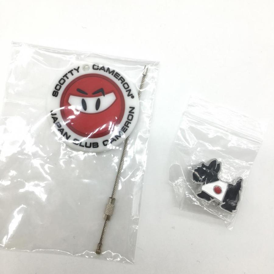 【Scotty Cameron】ミニパターカバーキーフォブ 新品】スコッティキャメロン パターカバー×ピンバッジ