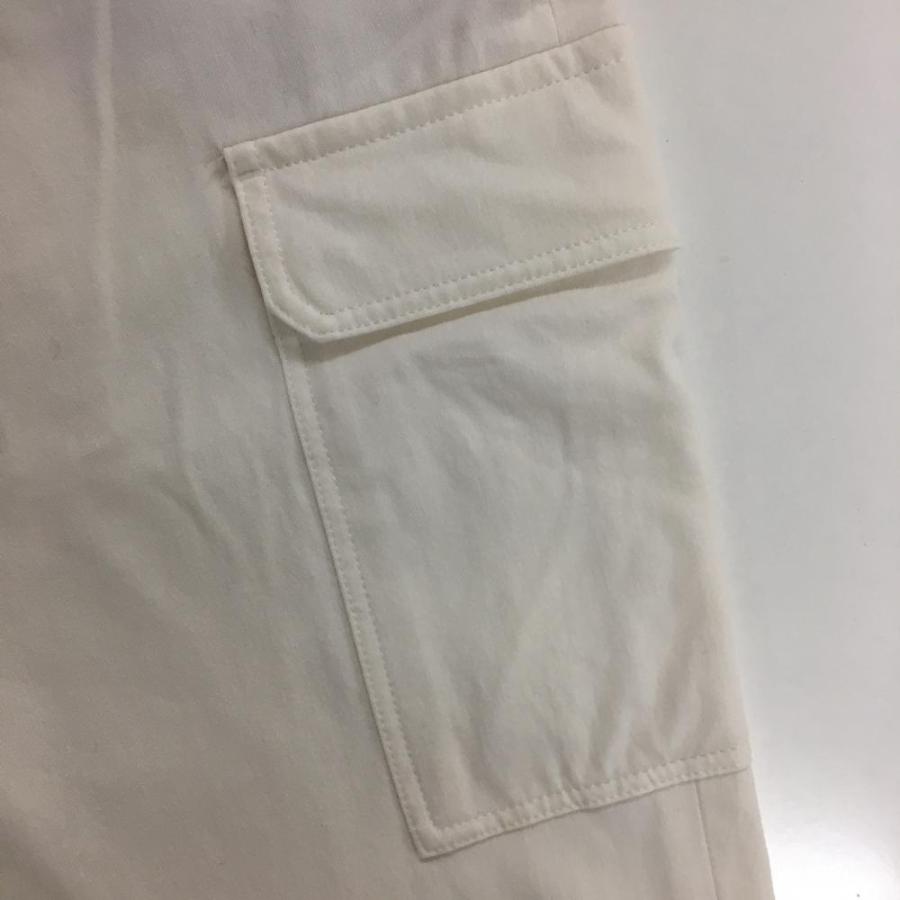 23区GOLF 23区 パンツ 白 ウエスト内側ストライプ レディース W67