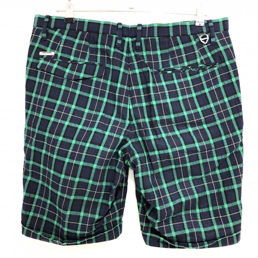 セントアンドリュース　ハーフパンツ St ANDREWS セントアンドリュース ハーフパンツ ネイビー×グリーン