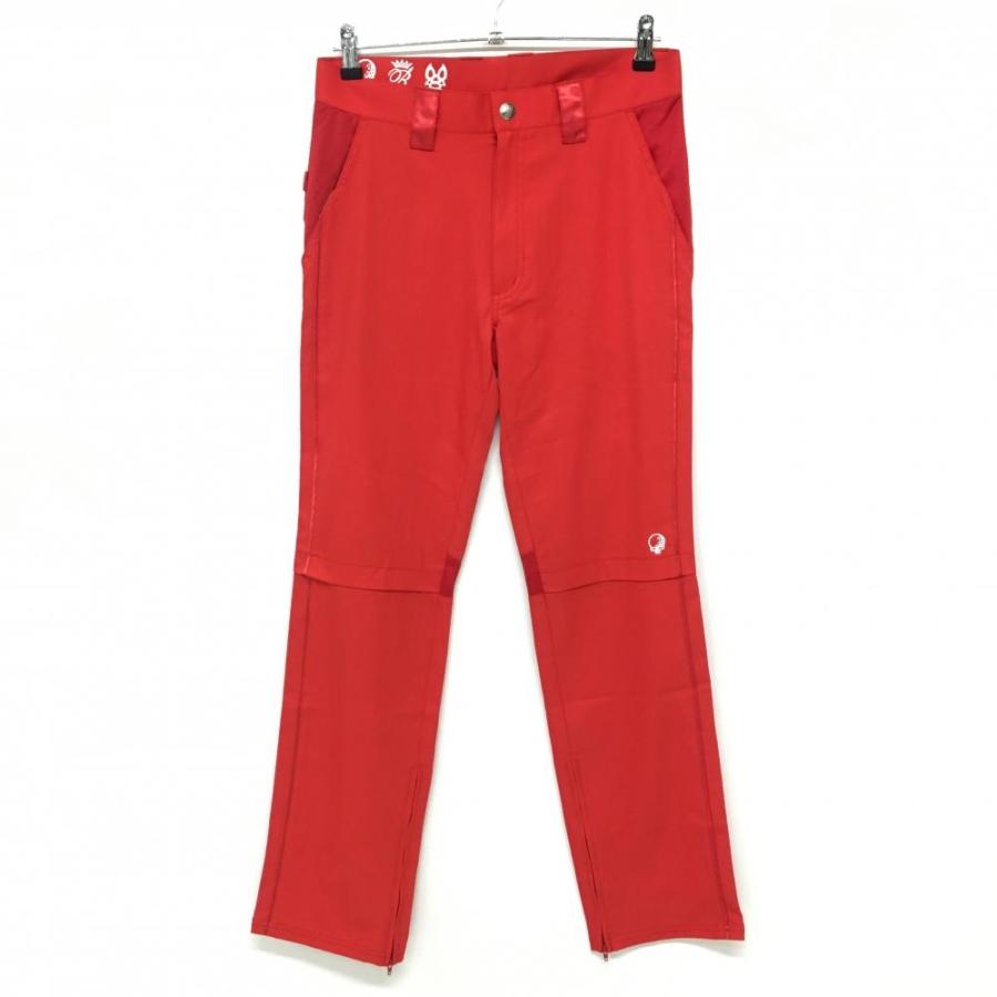 ラッセルノ　メンズパンツ　サイズ4相当 Russeluno（ラッセルノ） 【超美品】ラッセルノ パンツ レッド 裾