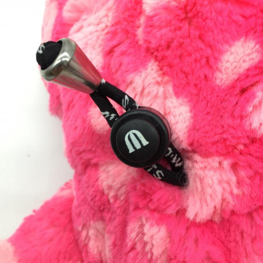美品】MUスポーツ ヘッドカバー ピンク DR ドット柄 犬 ゴルフ M・U