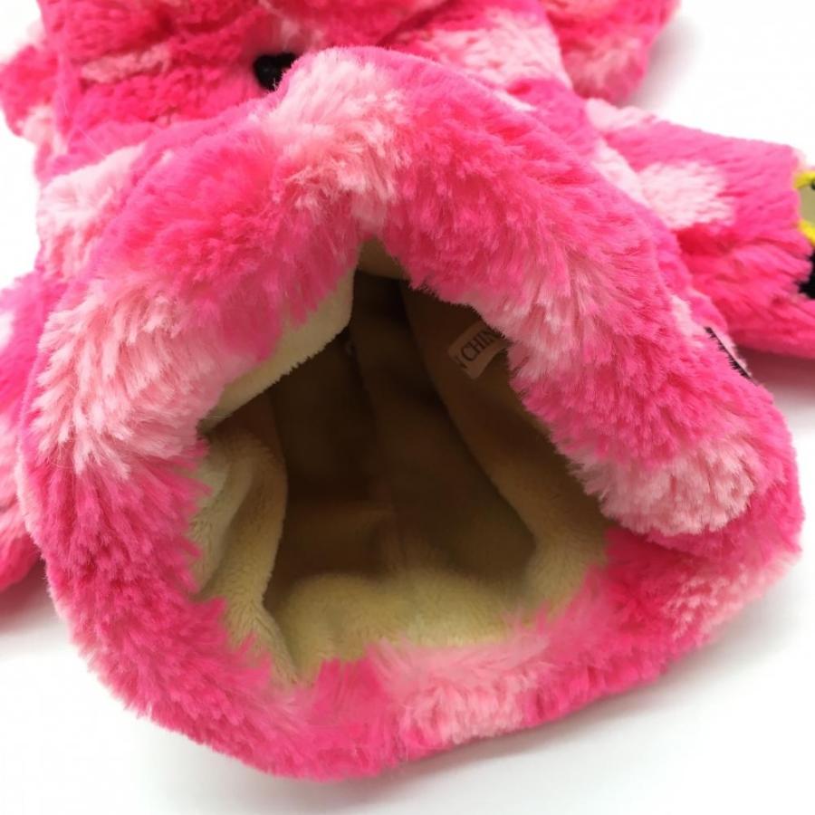 美品】MUスポーツ ヘッドカバー ピンク DR ドット柄 犬 ゴルフ M・U