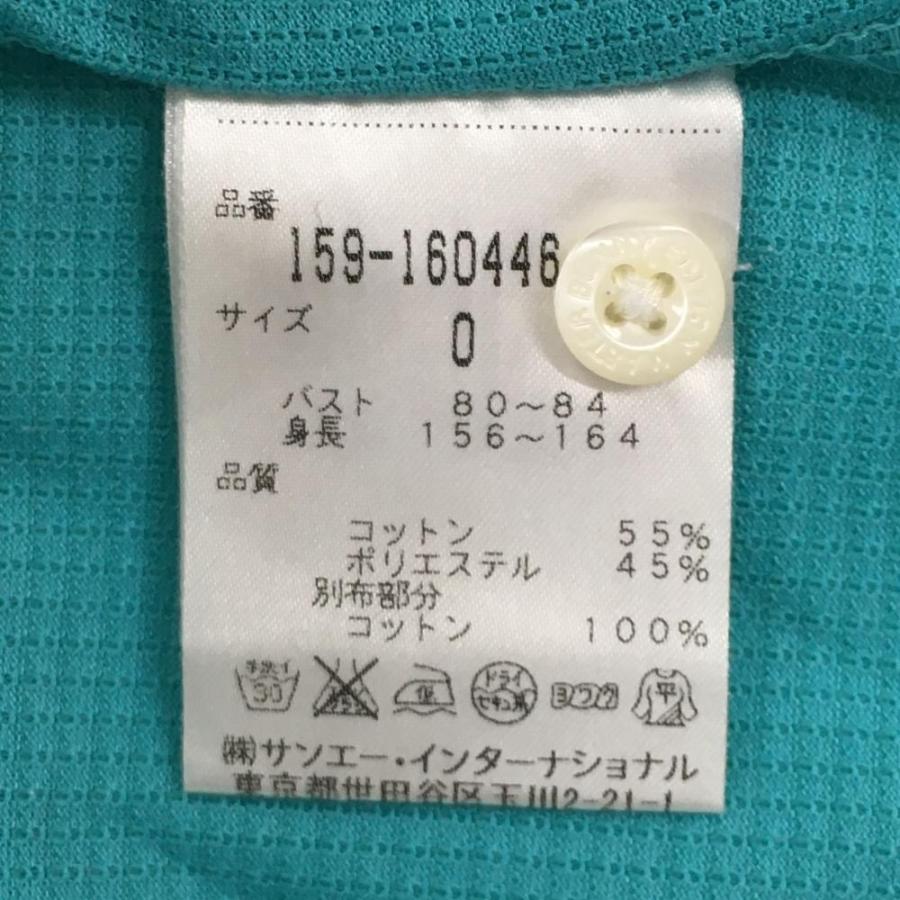 マスターバニーエディション 半袖 ポロシャツ ボタニカル柄 レディース