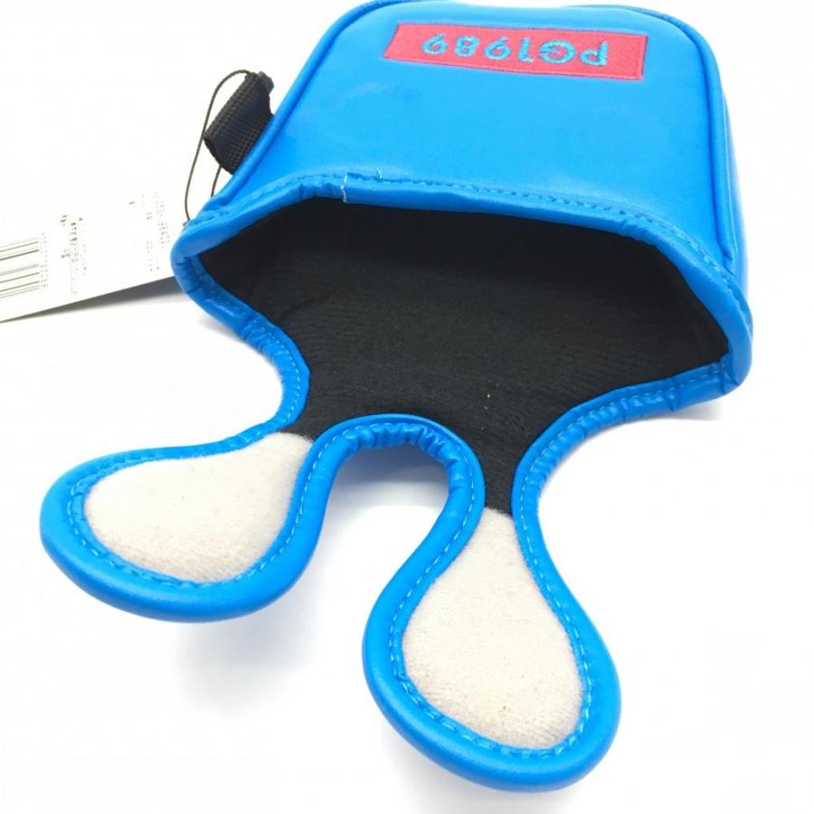 新品】パーリーゲイツ パターカバー ブルー×ピンク 星 スター マレット