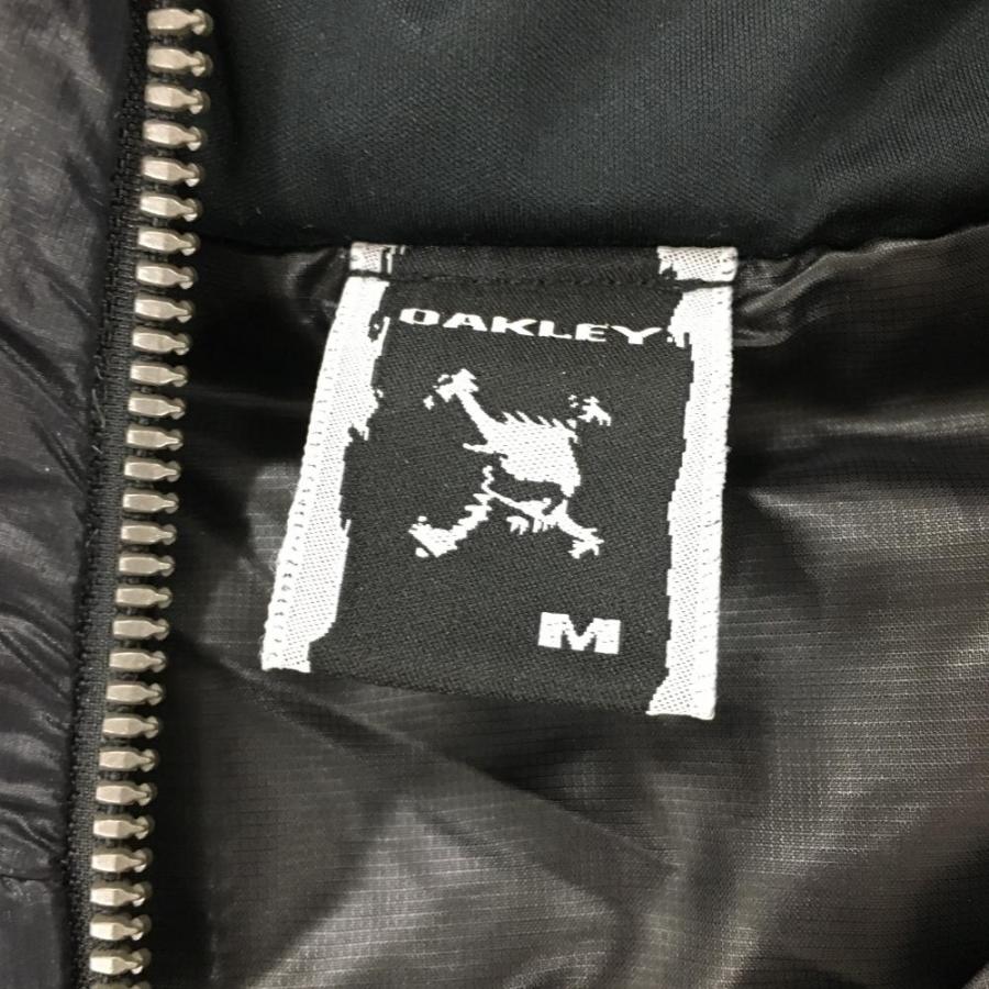新品タグ付き　OAKLEY オークリー　ダウンベスト　ブラック　XL OAKLEY オークリー ダウンベスト スカル ダイヤゴルナル