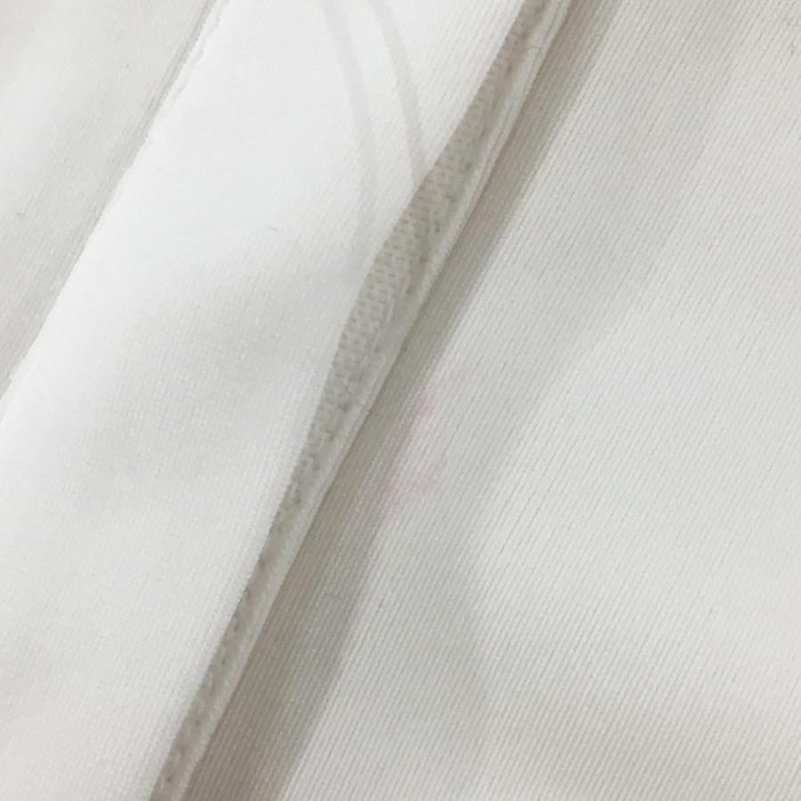TaylorMade（テーラーメイド） 長袖ポロシャツ 白 スナップボタン 裏微