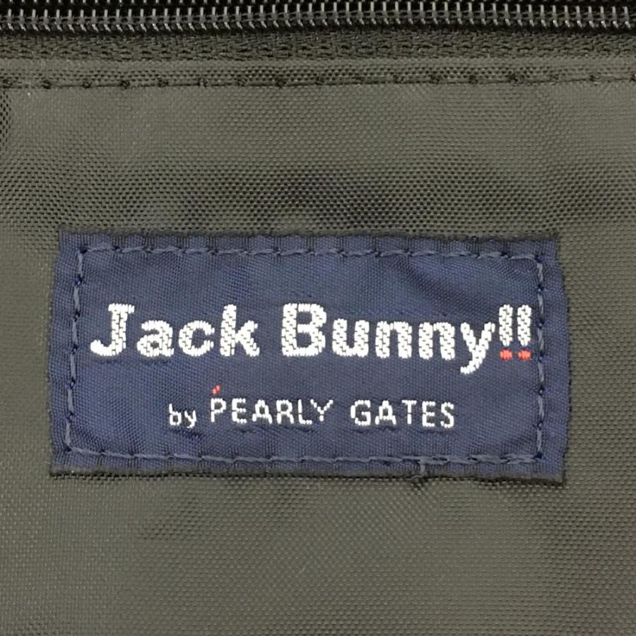 超美品】ジャックバニー ロッカーバッグ 黒×白 一部ボーダー ビッグ