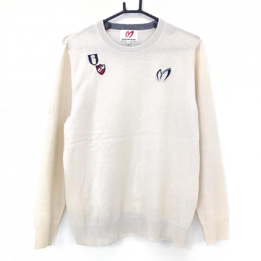 MASTER BUNNY EDITION セーター サイズ5 アイボリー マスターバニー セーター アイボリー カシミヤ100％ ニット メンズ 5(L