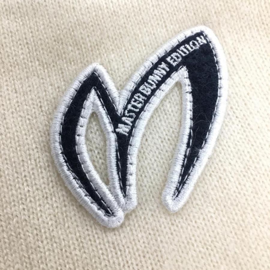 マスターバニー セーター アイボリー カシミヤ100％ ニット メンズ 5(L