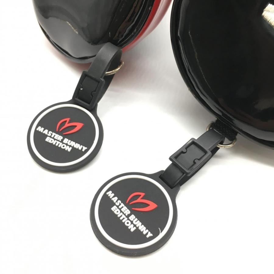 マスターバニー 2点 美品】マスターバニー ヘッドカバー2点セット（DR FW）黒×レッド
