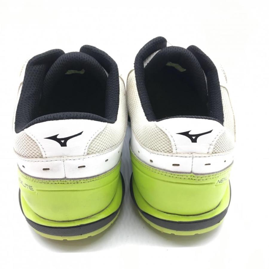 Mizuno ゴルフシューズ ホワイト ワイドスタイルライトST(ゴルフ／防水)|51GQ2340|シューズ