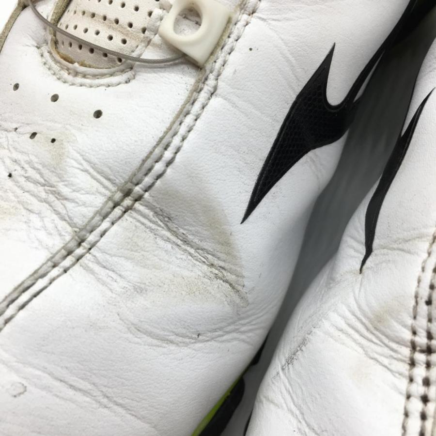 MIZUNO（ミズノ） ゴルフシューズ 白×ライム 51GM142291 NEXLITE BOA