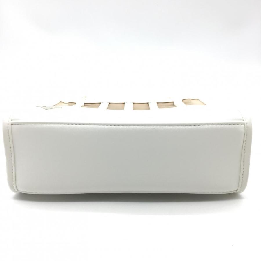 超美品】デサントゴルフ カートバッグ 白×ライトグレー 一部