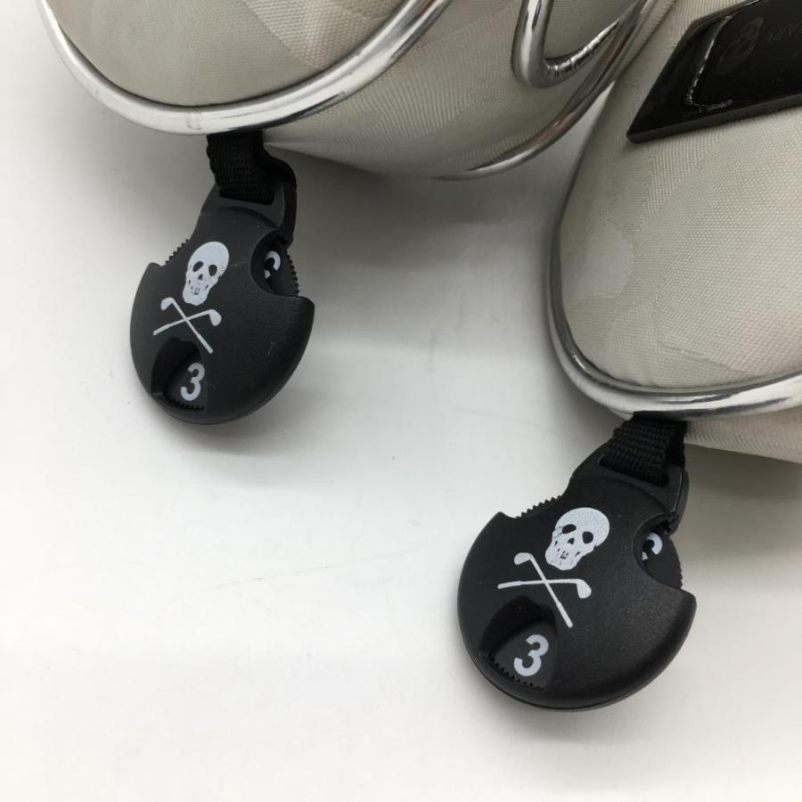 マークアンドロナ ヘッドカバー 2点セット FW UT ライトグレー 迷彩