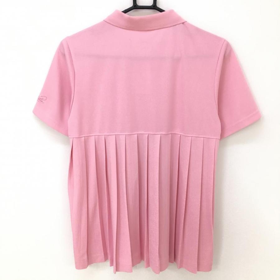 20413アーノルドパーマー半袖シャツピンクX白ストライプサイズ3