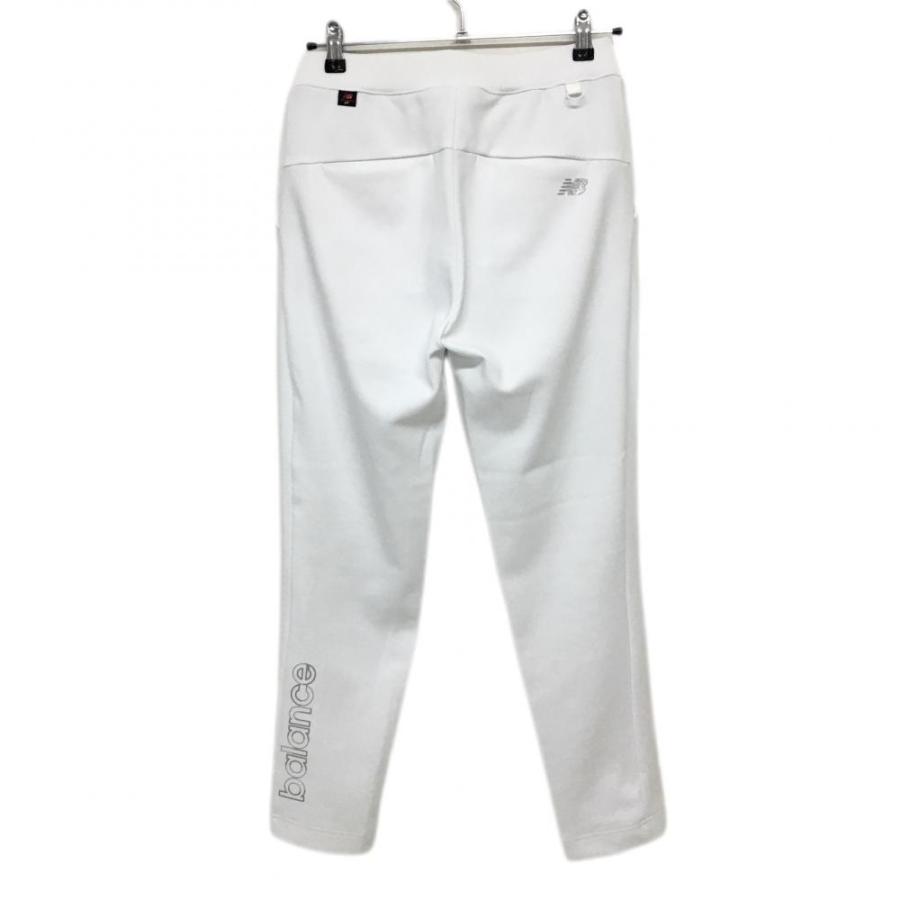 超美品】ニューバランスゴルフ スウェットパンツ 白 織生地 裾 超美品】ニューバランスゴルフ スウェットパンツ 白 織生地 裾