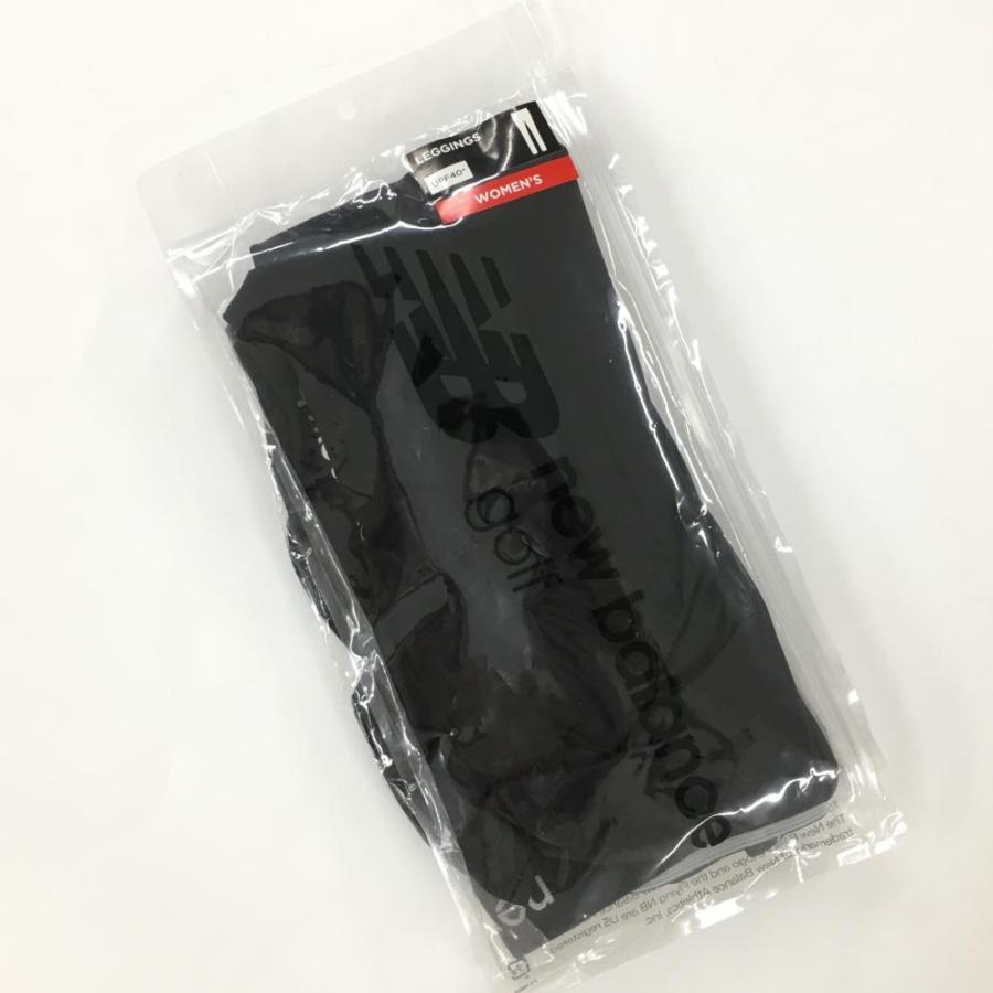 新品】ニューバランスゴルフ レギンスパンツ 黒 ロゴ白 UPF40