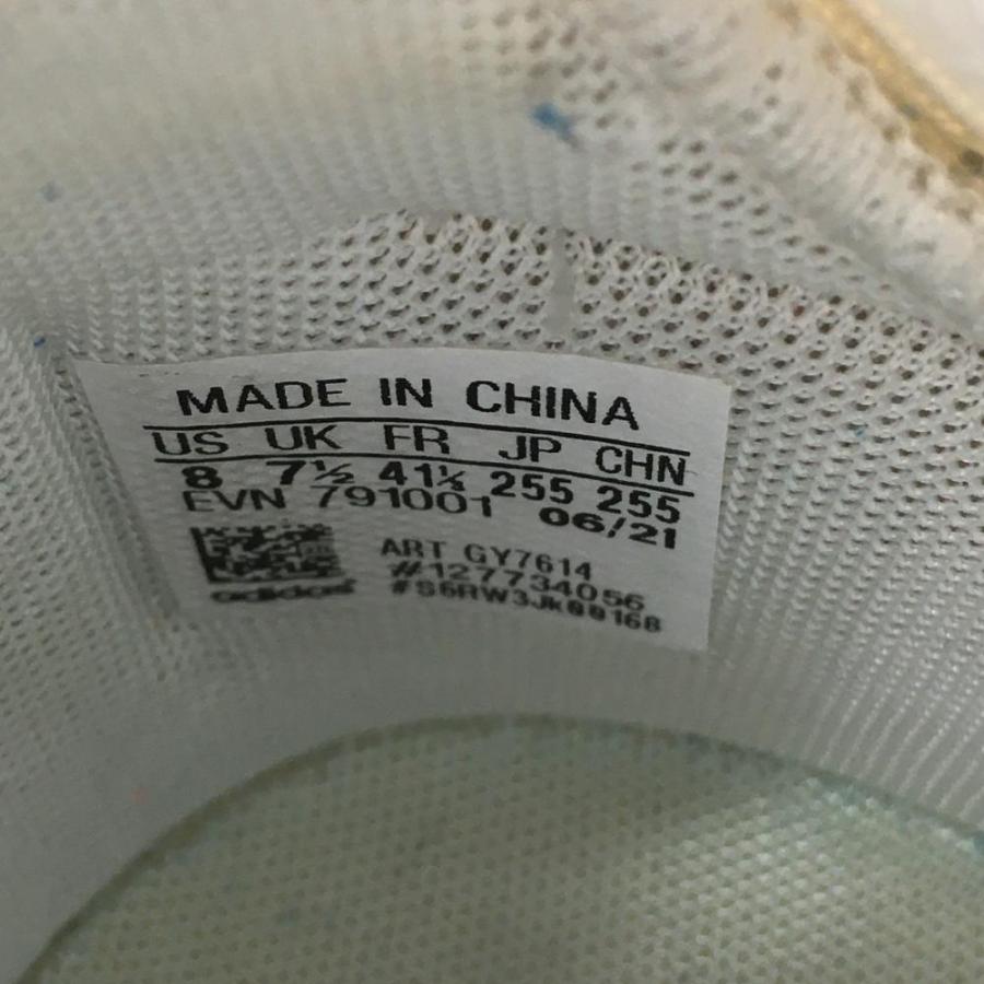 アディダス ゴルフシューズ 白×ライトブルー 791001 BOOST BOA ボア メンズ 25.5 ゴルフウェア adidas／20 ...