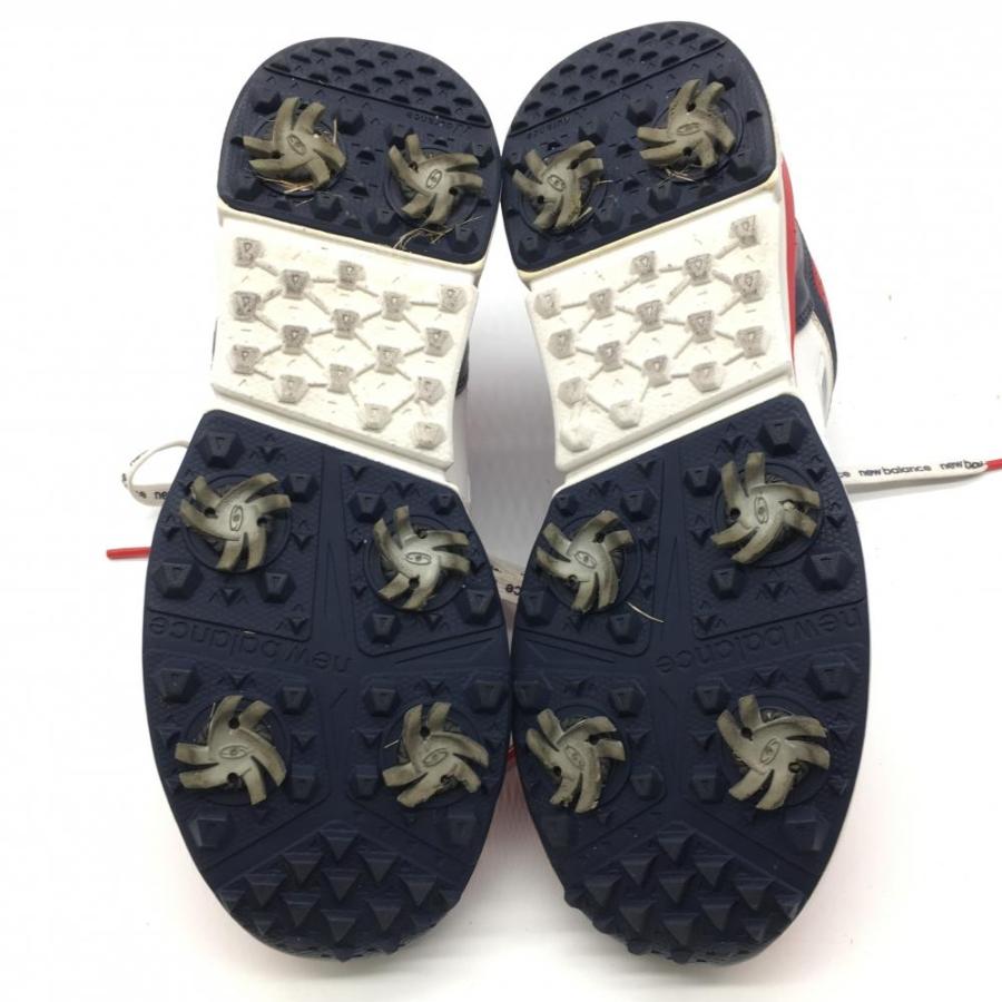 New Balance（ニューバランス） ゴルフシューズ レッド×ネイビー 一部