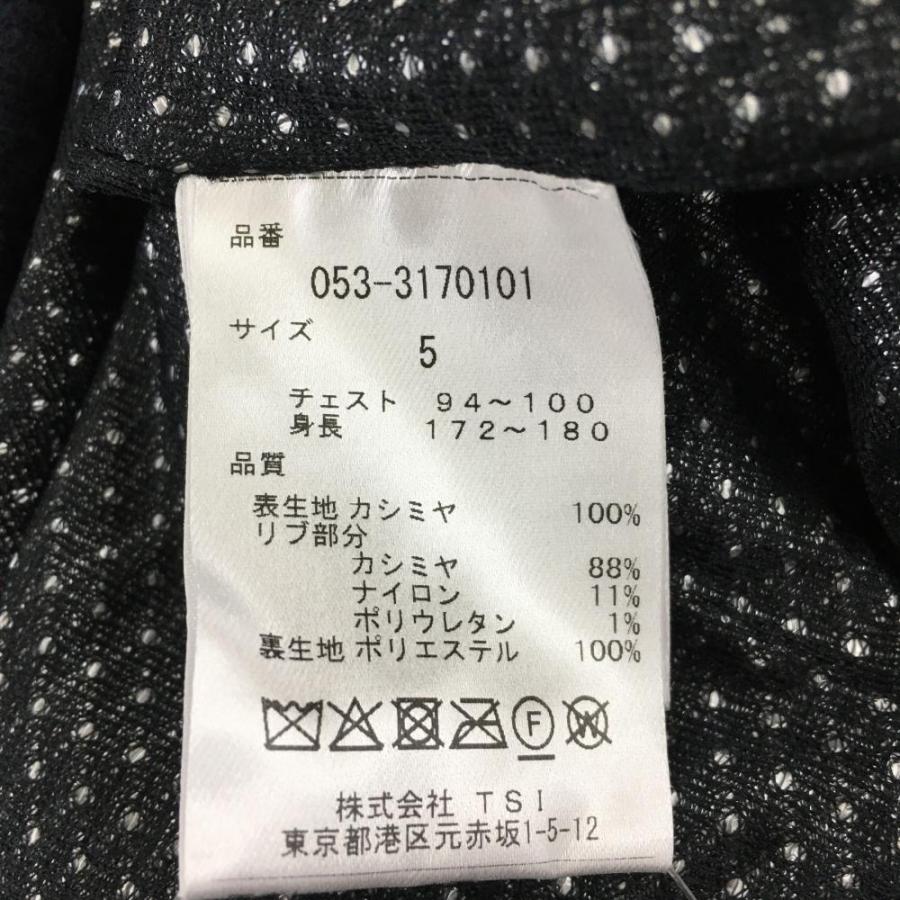 パーリーゲイツ カシミア100% セーター ネイビー 5サイズ Lサイズ