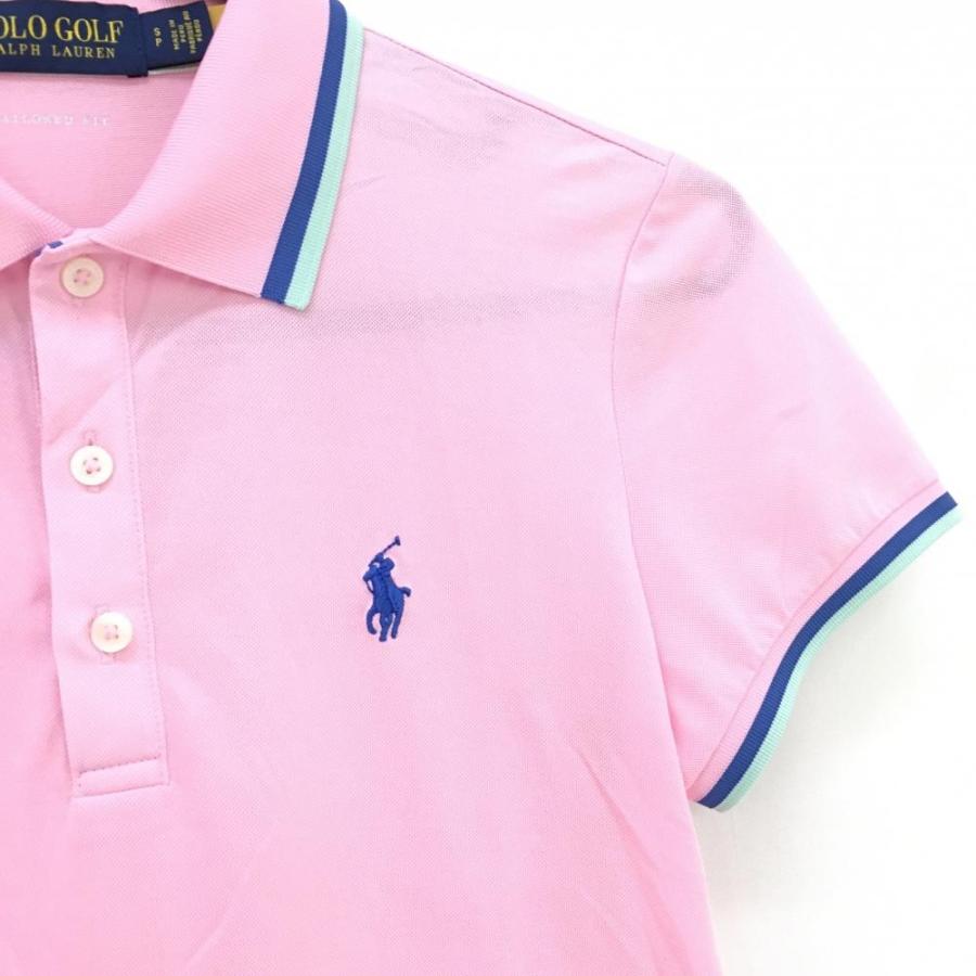 POLO GOLF 【美品】ポロゴルフ ラルフローレン 半袖ポロシャツ ピンク