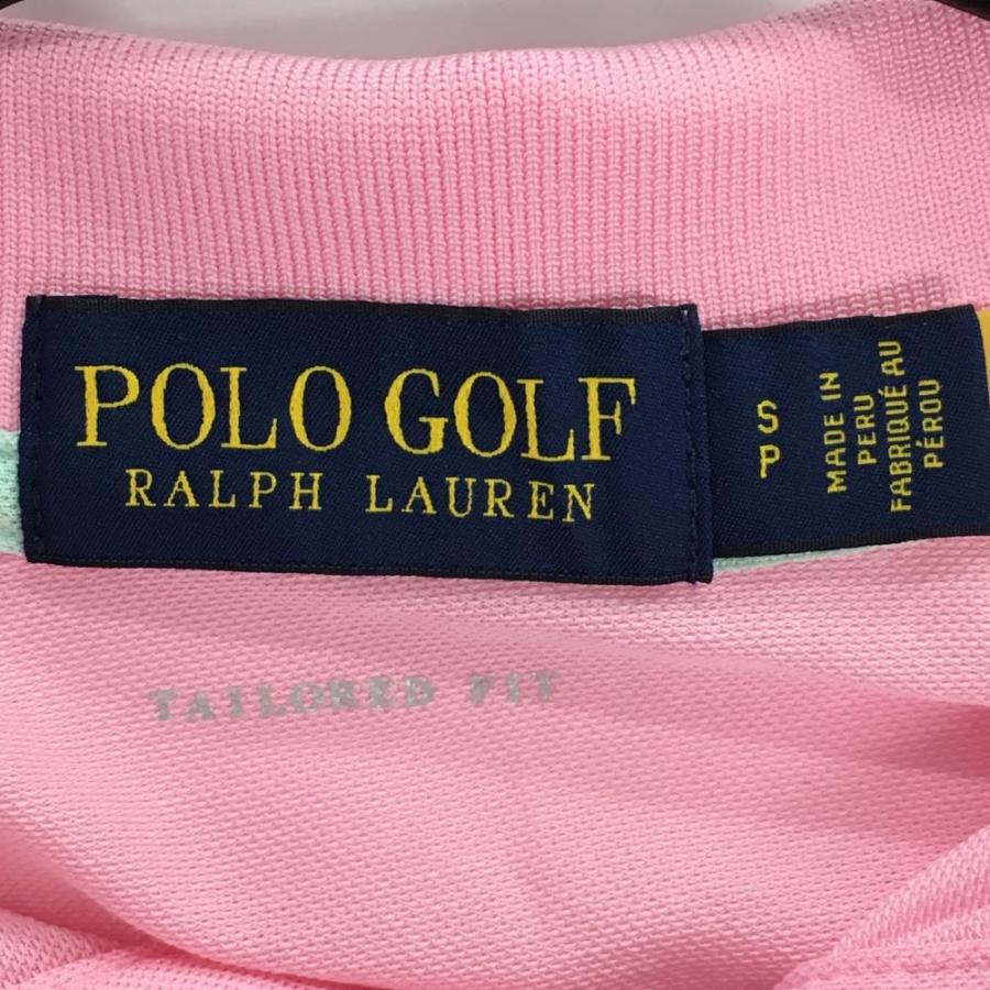 POLO GOLF 【美品】ポロゴルフ ラルフローレン 半袖ポロシャツ ピンク