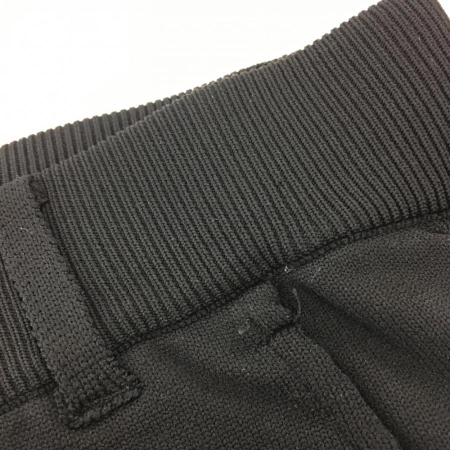 JACK BUNNY ゴルフパンツ ブラック サイドロゴ サイズ4(M)サイズ 超美品】ジャックバニー ニットパンツ 黒×白 サイドロゴ メンズ 4(M