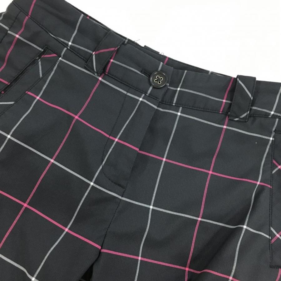 NIKE ナイキ パンツ 黒×ピンク 格子柄 総柄 レディース 0 ゴルフ NIKE ナイキ パンツ 黒×ピンク 格子柄 総柄 レディース 0 ゴルフ