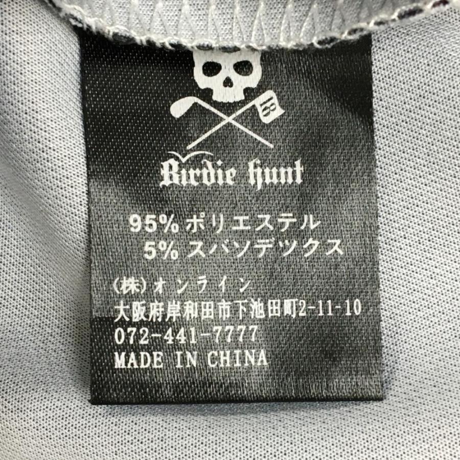 美品】バーディーハント 72Style 半袖ポロシャツ 黒×ピンク だまし絵胸