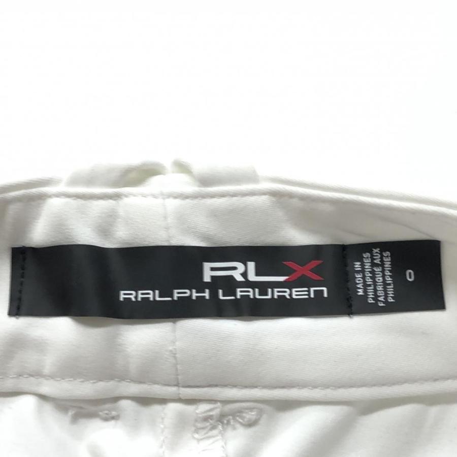 RLX ラルフローレン ハーフパンツ 白 ストレッチ レディース O ゴルフ