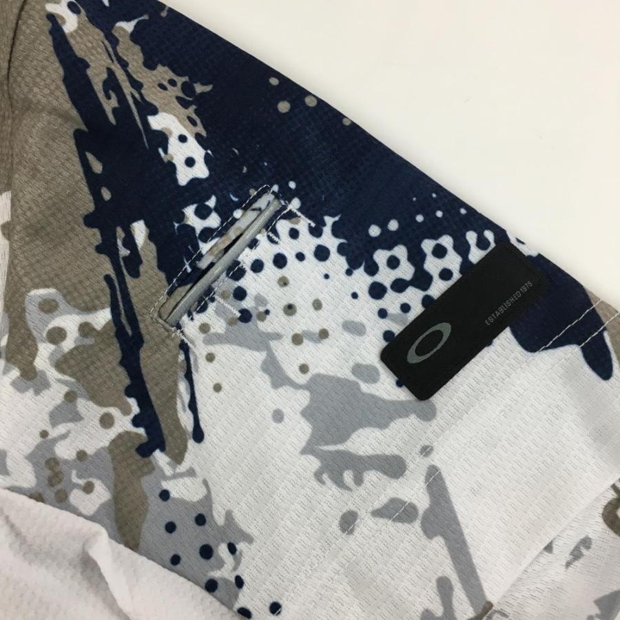 OAKLEY（オークリー） 【超美品】オークリー 半袖ポロシャツ 白