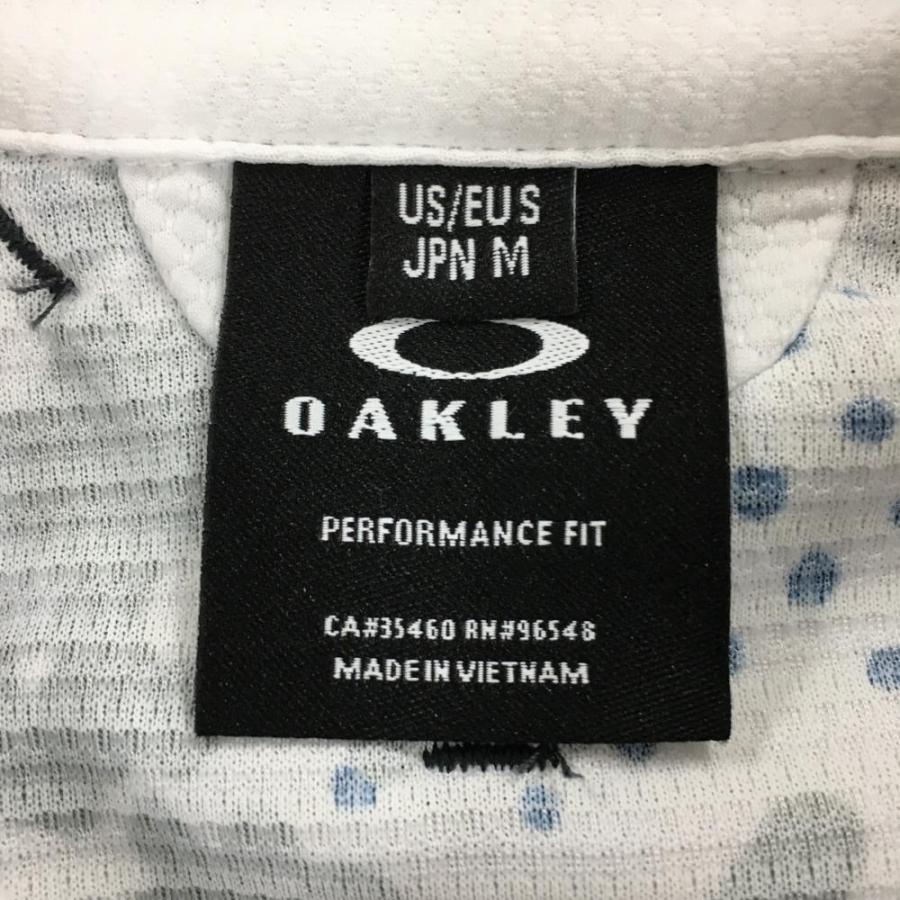 OAKLEY（オークリー） 【超美品】オークリー 半袖ポロシャツ 白