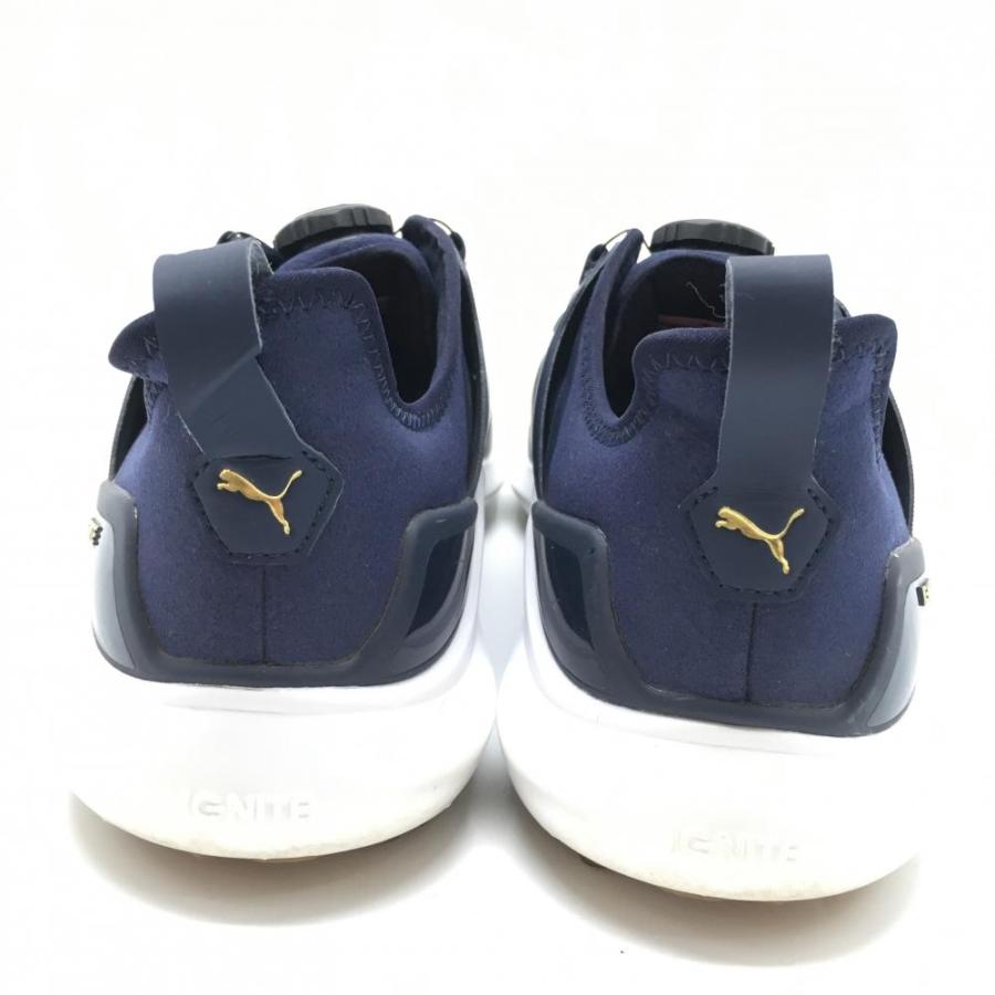 超美品】プーマ ゴルフシューズ ネイビー 192245-04 イグナイト NXT