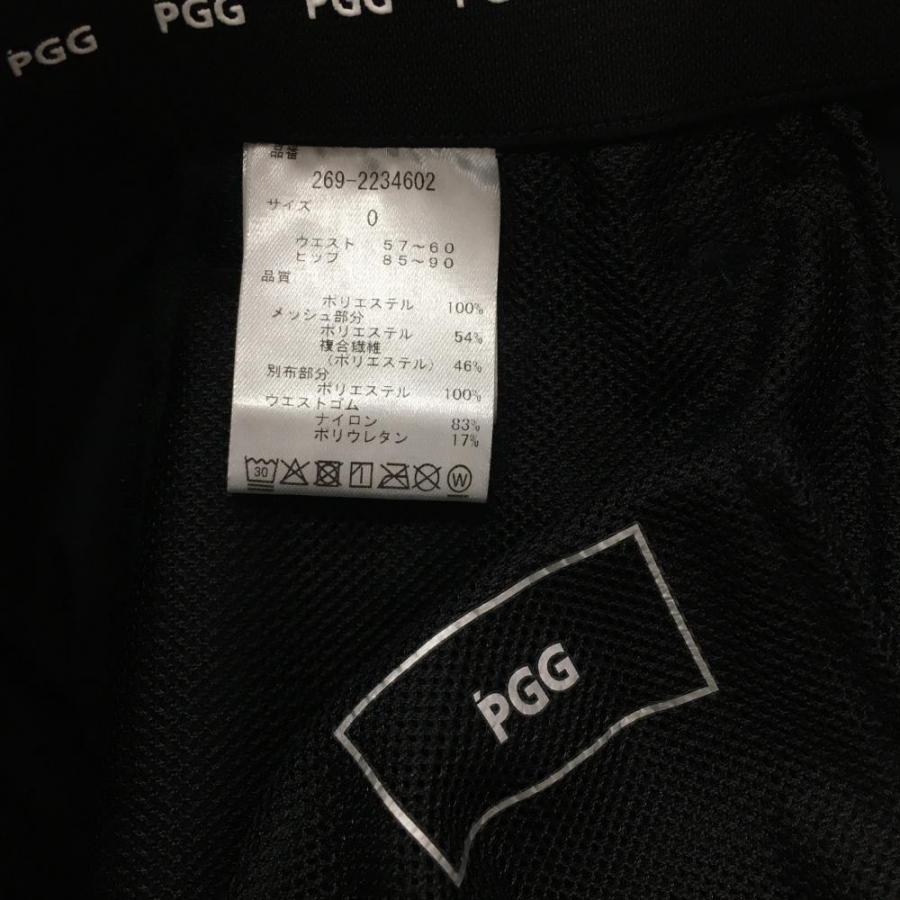 美品】PGG パーリーゲイツ 切替スカート ネイビー プリーツ ウエスト