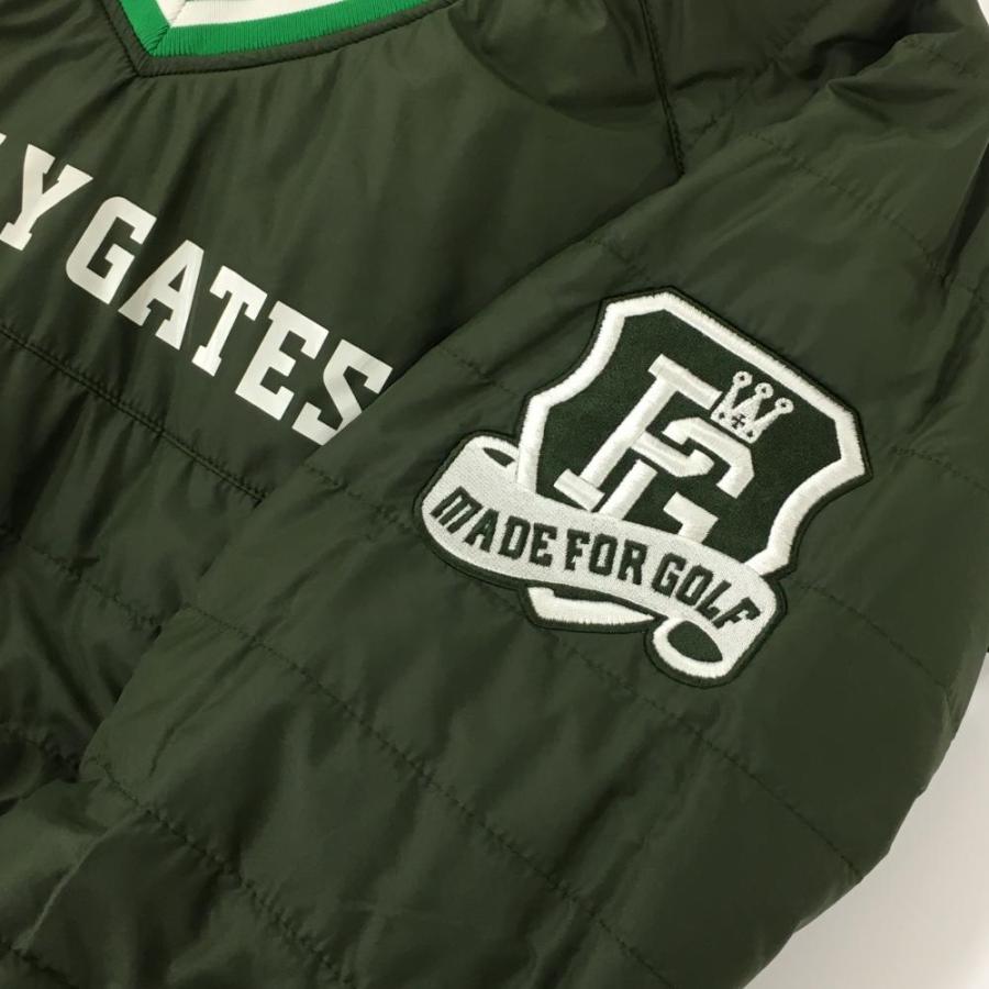 PEARLY GATES パーリーゲイツ 中綿リバーシブルスニード カーキ PEARLY GATES パーリーゲイツ 中綿リバーシブルスニード カーキ