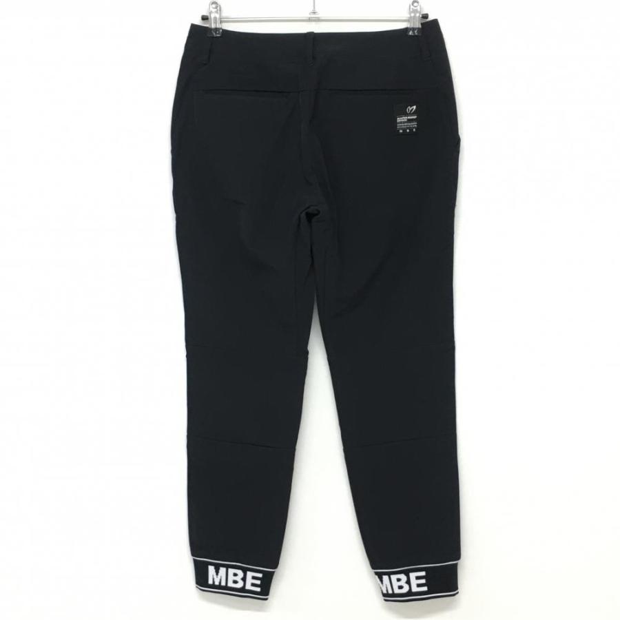 美品】マスターバニー ジョガーパンツ 黒 ストレッチ レディース 2(L