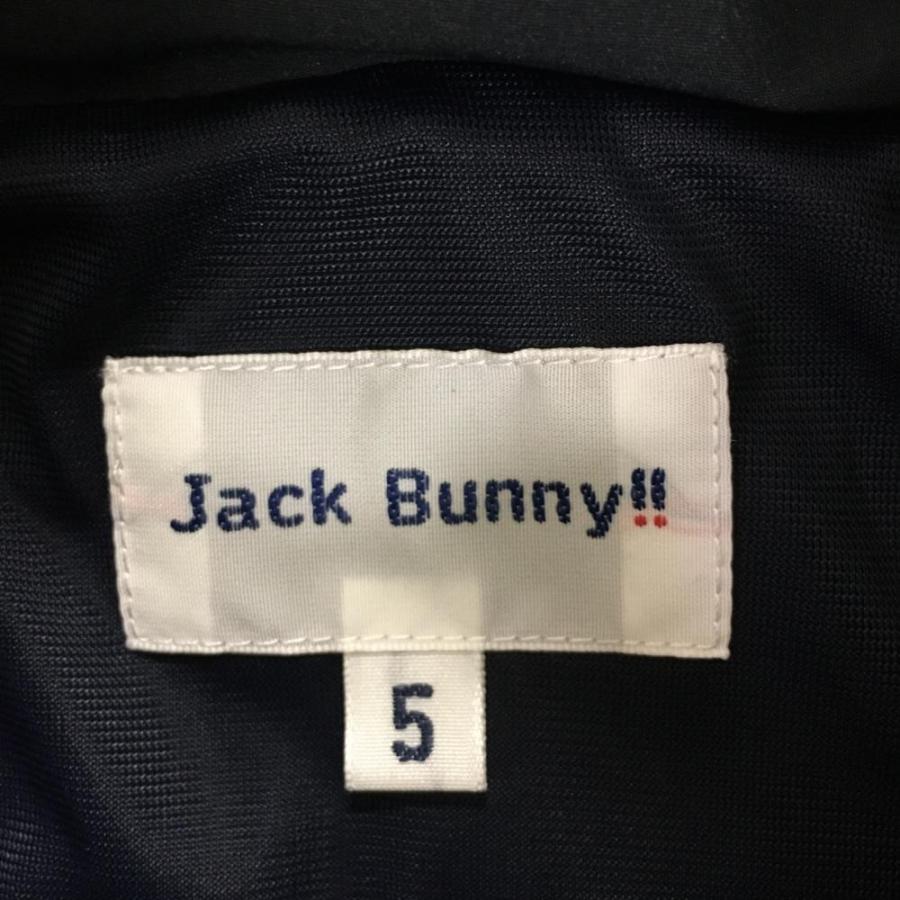 【美品】ジャックバニー フード付き中綿ジャケット ネイビー  メンズ 5(L) ゴルフウェア 2022年モデル Jack Bunny／30%OFF価格｜reonard｜04