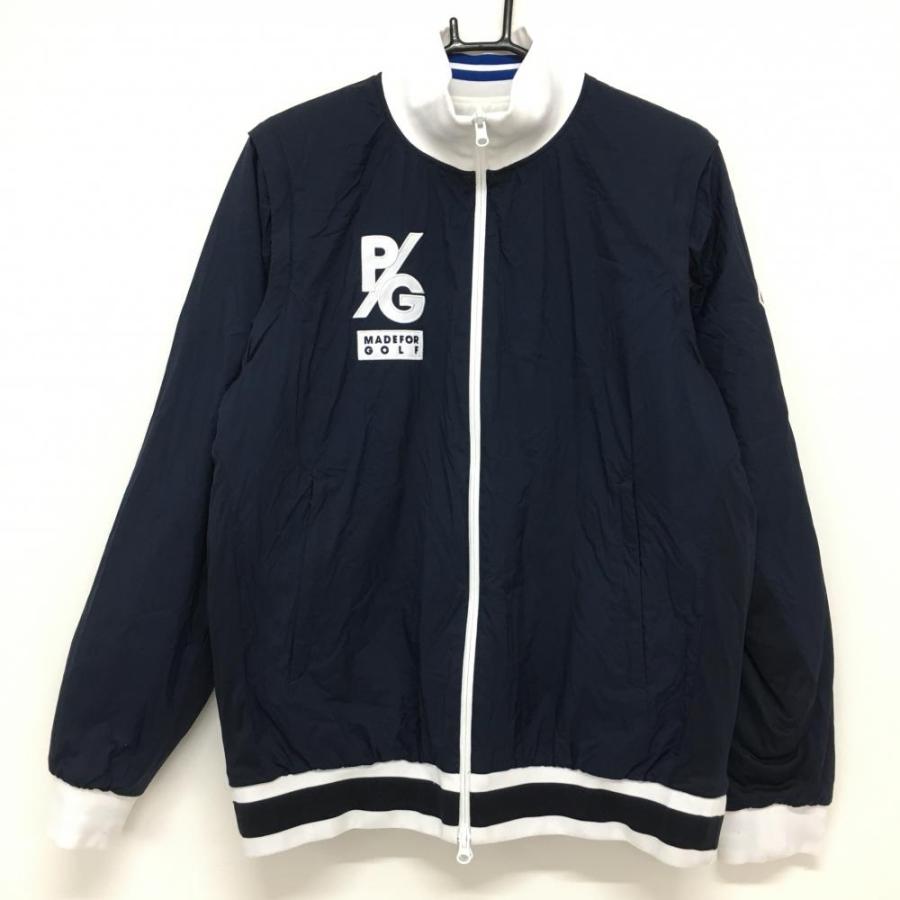 5 パーリーゲイツ 定5.7万 リバーシブル 4way ジャケット ベスト 紺 PEARLY GATES（パーリーゲイツ） 中綿リバーシブルジャケット ネイビー