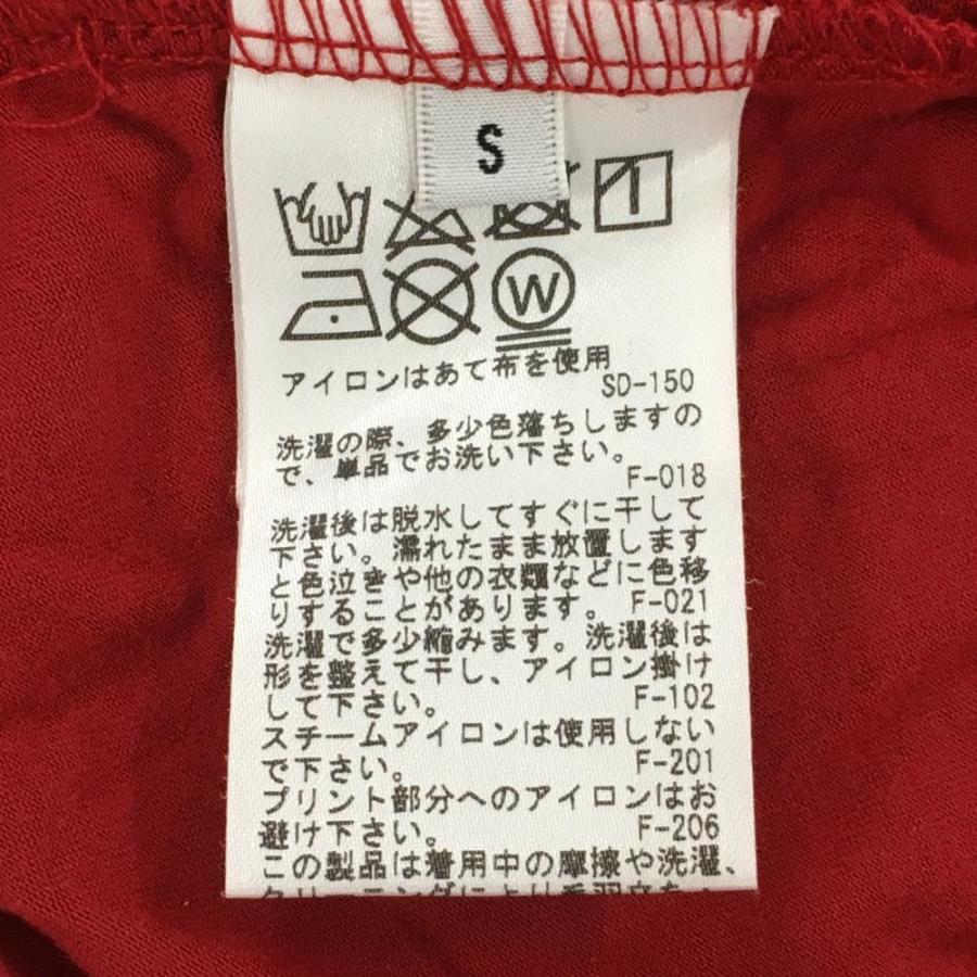 JUN&ROPE'（ジュンアンドロペ） 長袖ハイネックシャツ レッド ロゴ