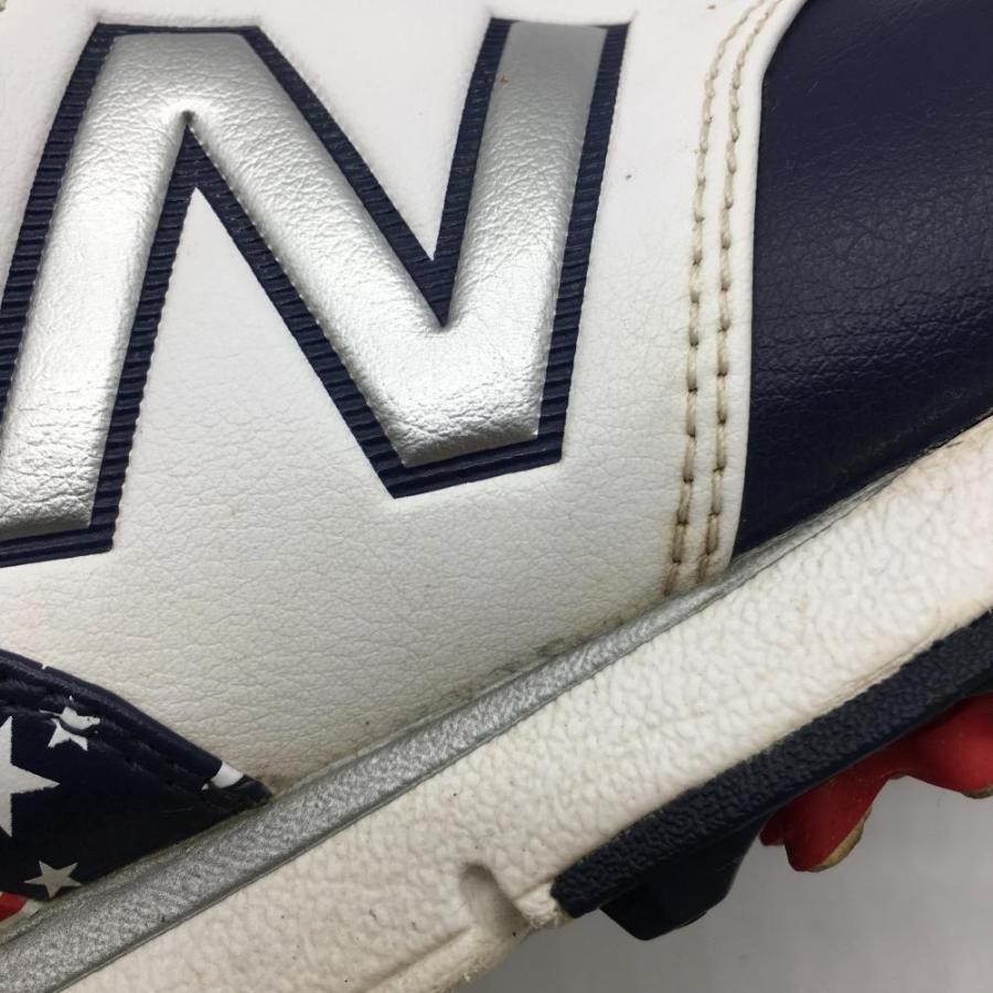 美品】ニューバランス ゴルフシューズ ネイビー×白 MGB574US ボア BOA