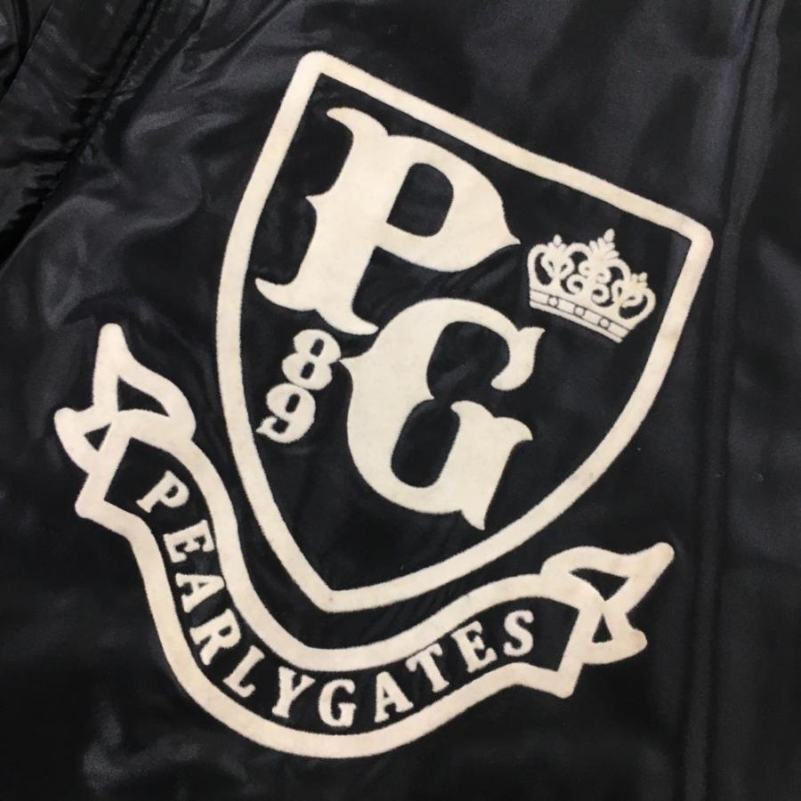 PEARLY GATES パーリーゲイツ 中綿リバーシブルジャケット 黒 PEARLY GATES パーリーゲイツ 中綿リバーシブルジャケット 黒
