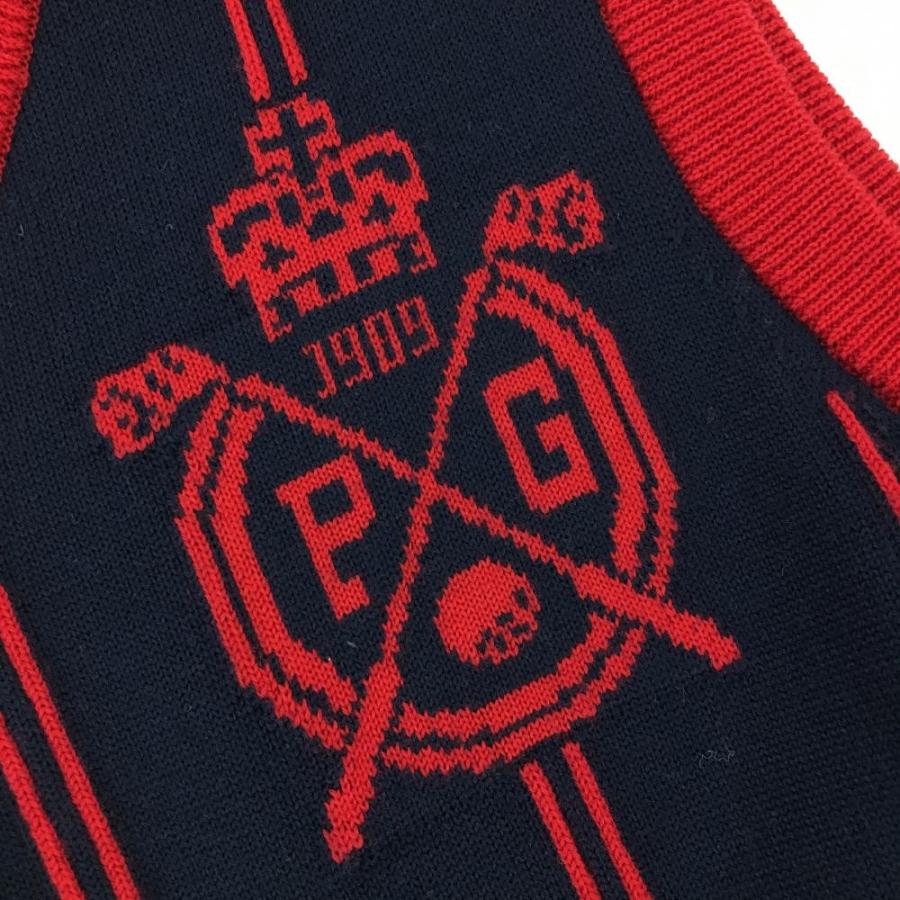 PEARLY GATES ストライプ ベスト サイズ5 PEARLY GATES ストライプ ベスト サイズ5 ゴルフ