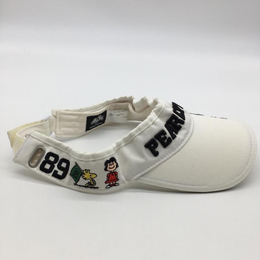 PEARLY GATES（パーリーゲイツ） パーリーゲイツ×PEANUTS サンバイザー