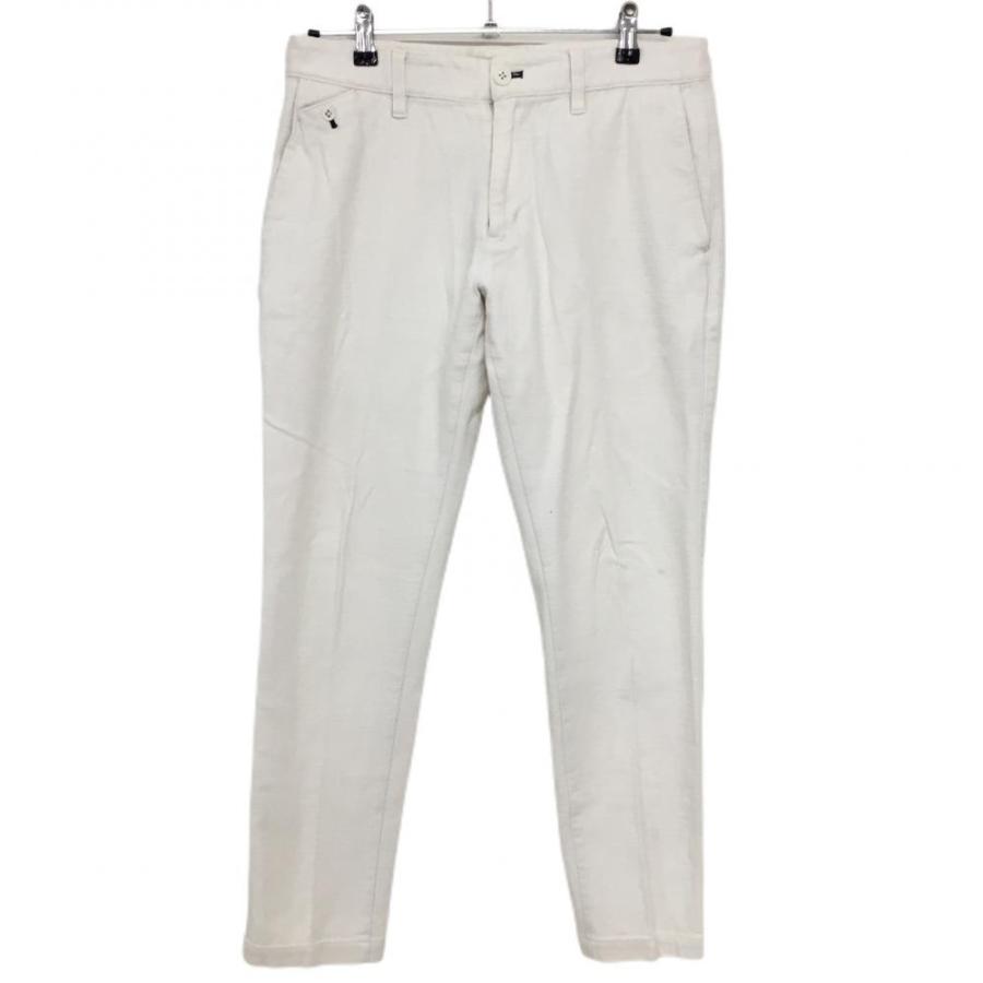 新品Jack Bunny!! パンツホワイトS Jack Bunny!! 【新品】ジャックバニー パンツ 白×シルバー