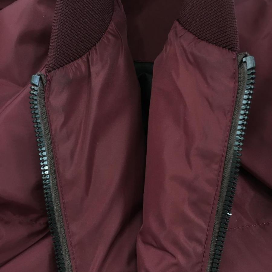 Munsingwear（マンシングウェア） ダウンジャケット ボルドー×黒 軽量