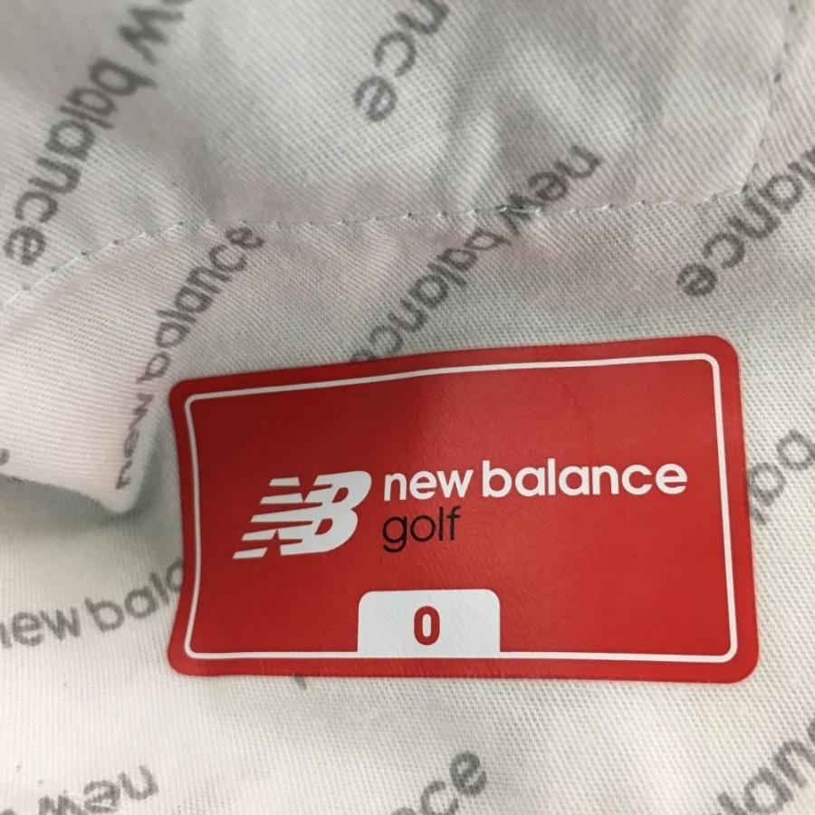 New Balance（ニューバランス） 七分丈パンツ ライトブルー ロゴ
